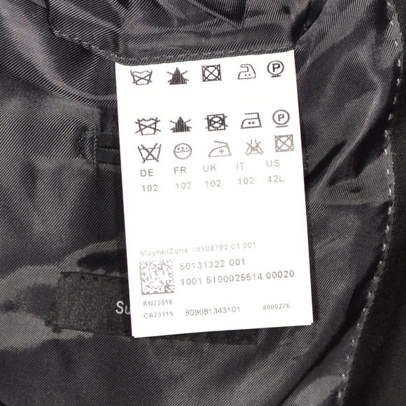 Hugo Boss 42L Sport Coat Blazer Suit Jacket - Picture 7 of 8